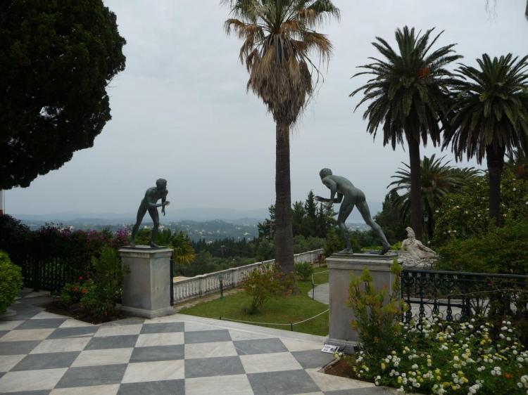 Terrasse et vue sur le jardin