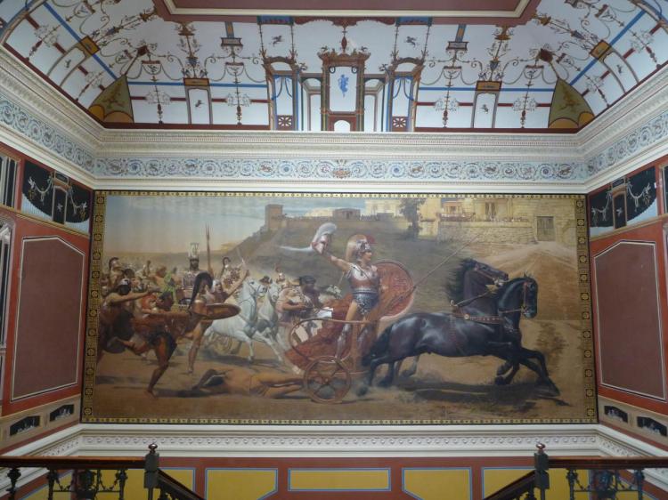 Fresque du grand escalier