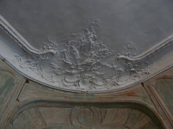 Grand salon, scène chinoise de la corniche