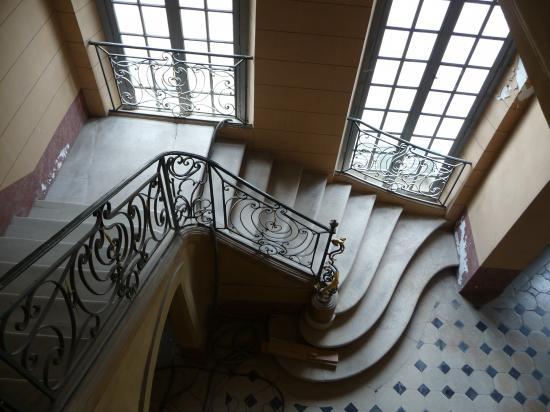 Grand escalier, détail