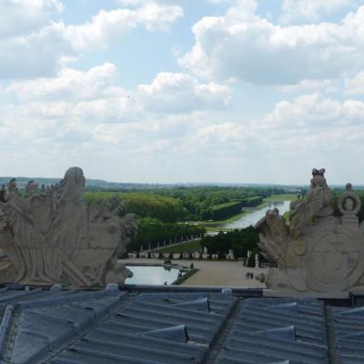 Promenade sur les toits de Versailles : le château