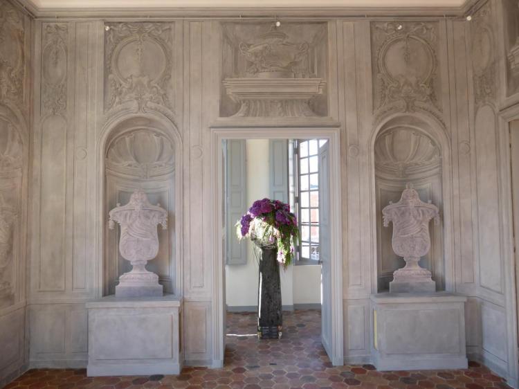 Détail de l'antichambre de Mme de Voyer par les Brunetti, 1er étage