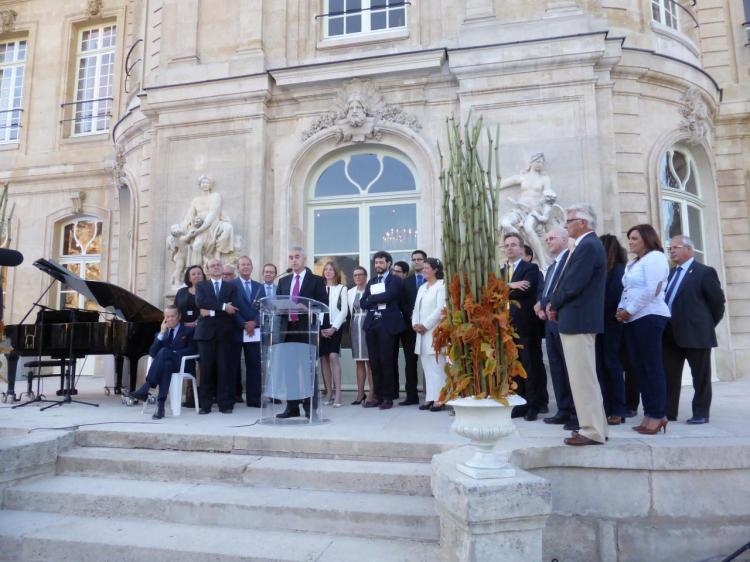 Discours du maire d'Asnières, Manuel Aeschlimann