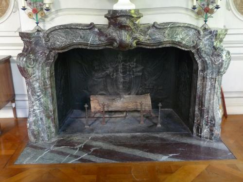 Cheminée du château d'Asnieres, Les Ormes