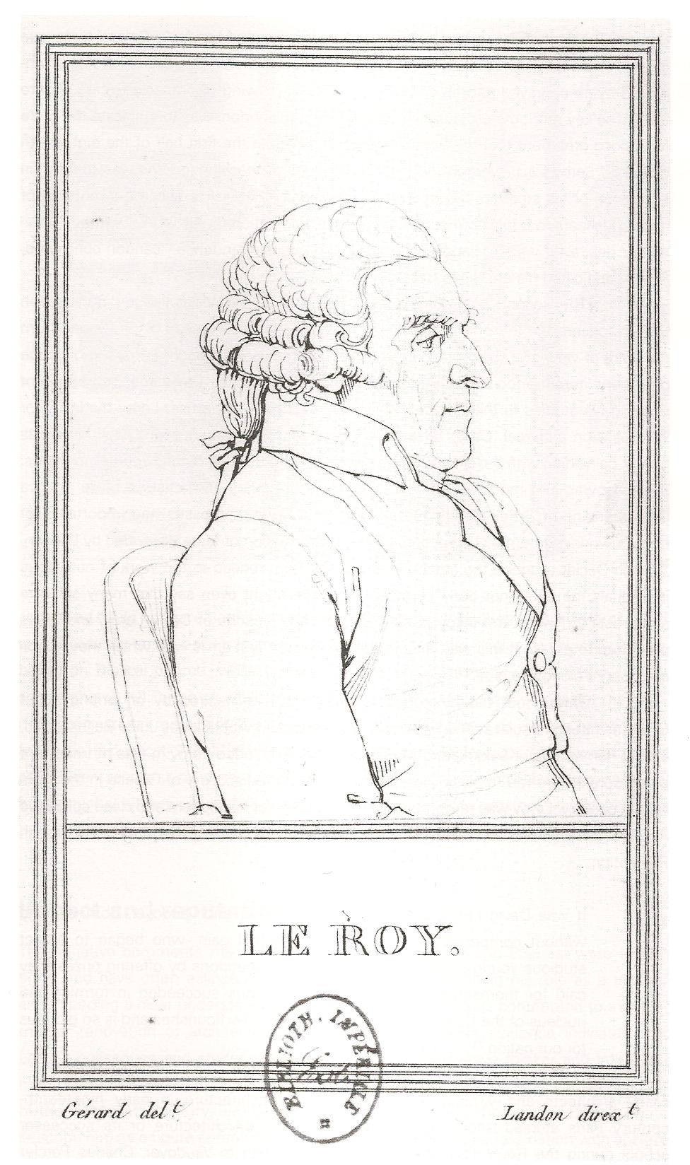 François Gérard, Julien-David Le Roy, père de l'hellénisme français, fin XVIIIe