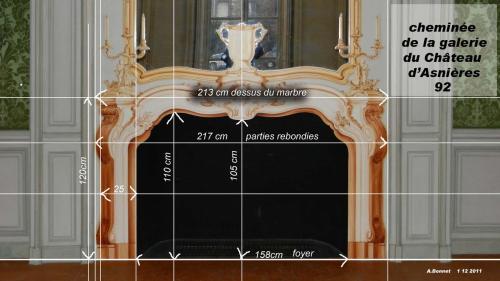 Plan cheminée galerie asnieres