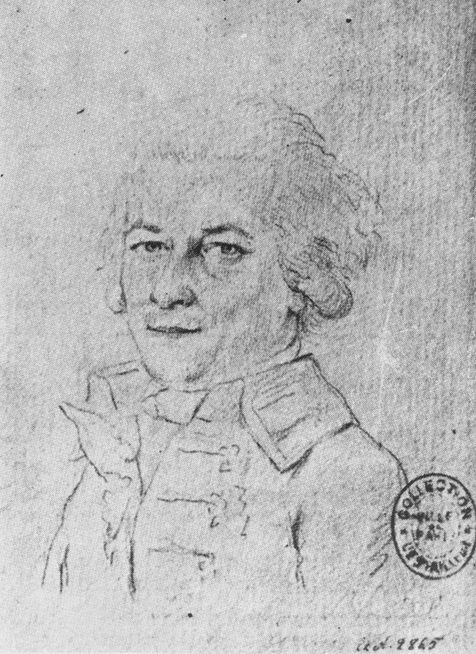 Jacques-Francois Blondel, portrait anonyme, Paris, Musée Carnavalet