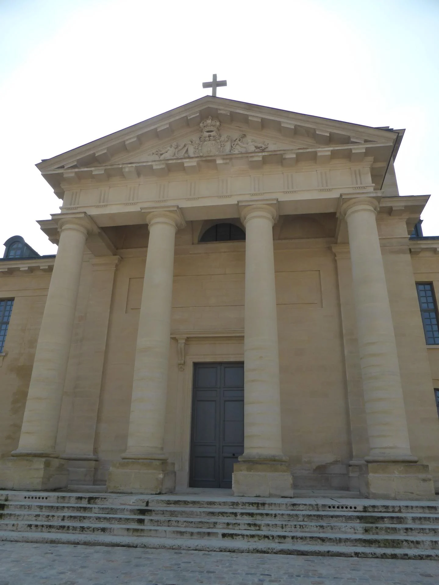 Charles-Francois Darnaudin, façade principale de la chapelle royale, 1786-90, cl. Ph. Cachau