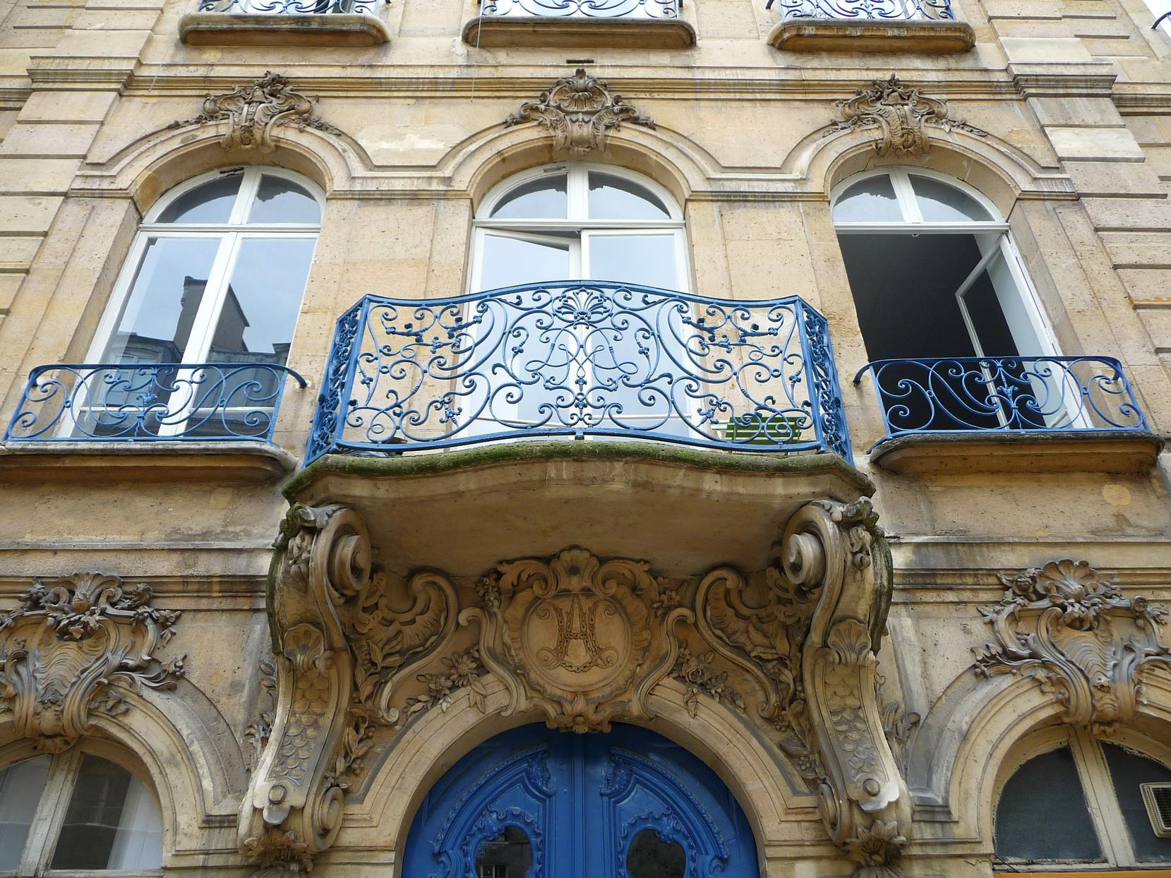 Jacques Hardouin-Mansart de Sagonne - Nicolas Pineau, Maison des Dames de Saint-Chaumond, Paris, 1734, cl. Ph. Cachau