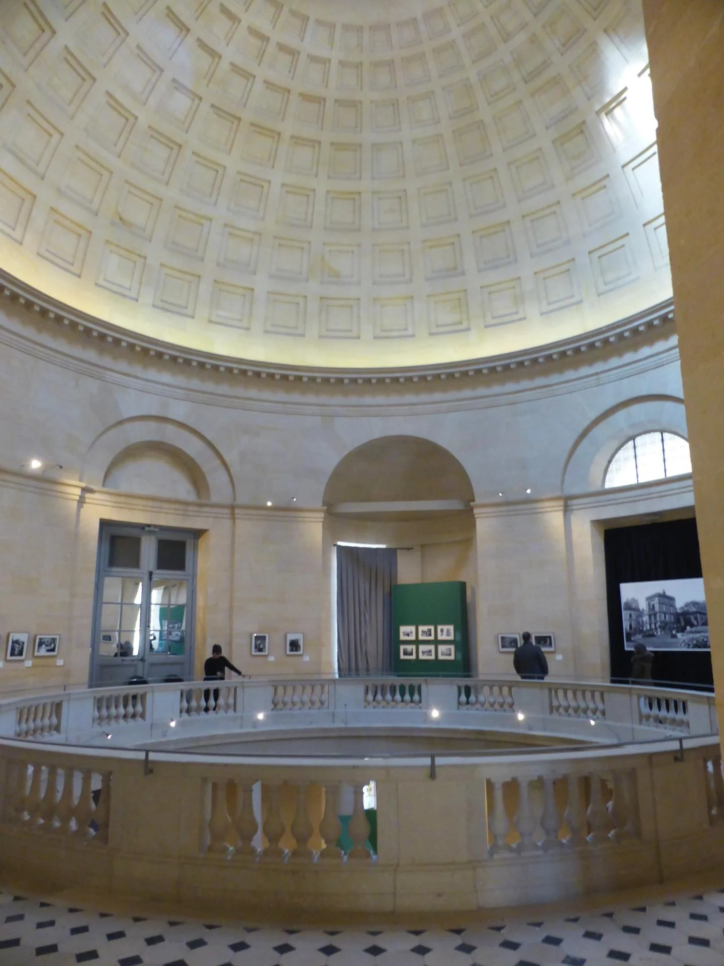 Charles-François Darnaudin, partie haute de la chapelle et sa coupole a caissons, 1786-90, cl. Ph. Cachau